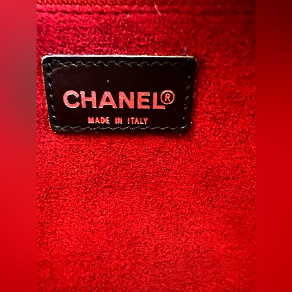 🔥🔥Chanel Chocolate Bar CC Tote Quilted Patent Bag🔥🔥 - Picture 13 of 15